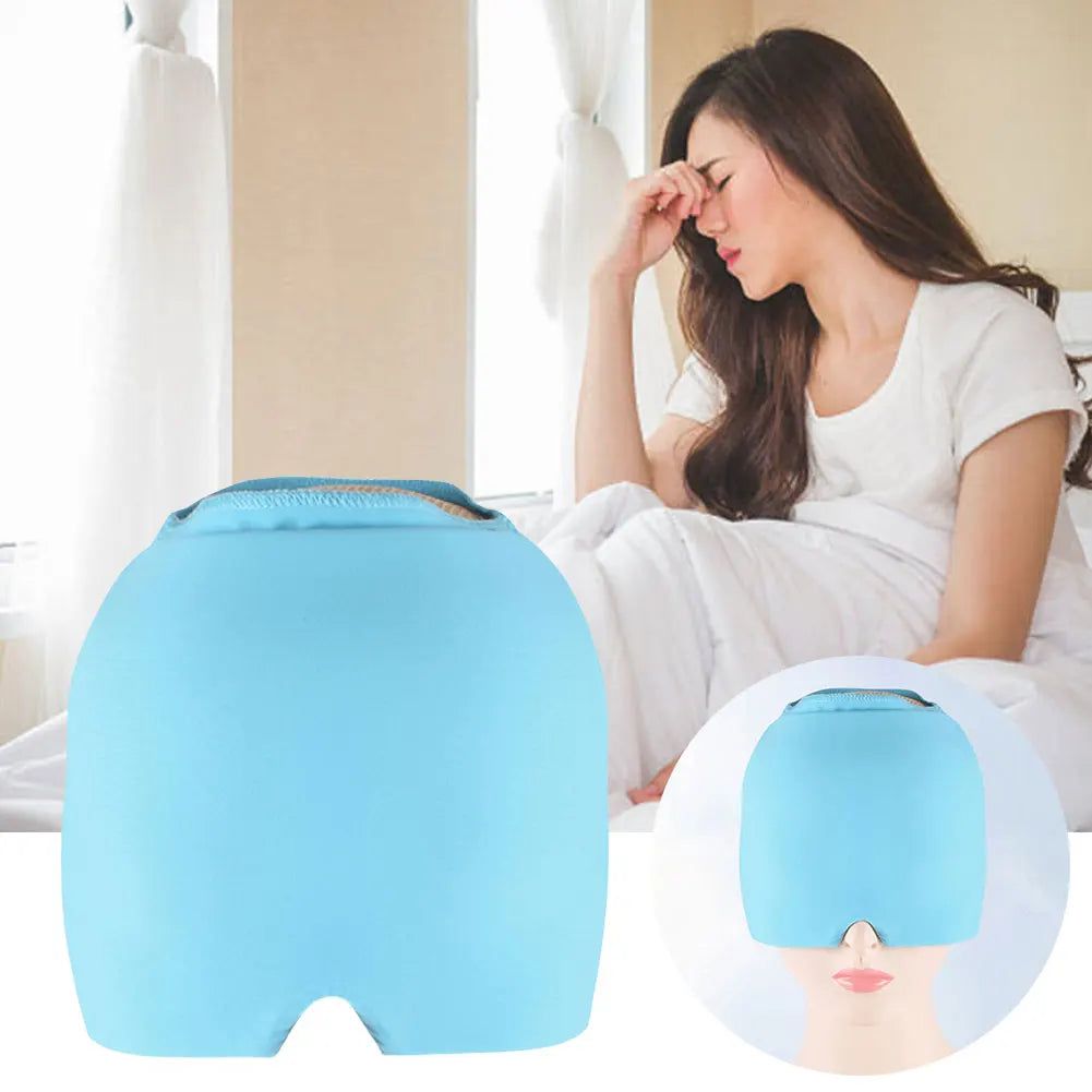 ''Instant migraine relief cooling mask - Stress&Headache Therapy"